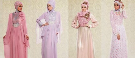 Contoh Desain Baju Muslim Wanita Masa Kini Oke 7 - Koleksi foto busana muslim ke pesta