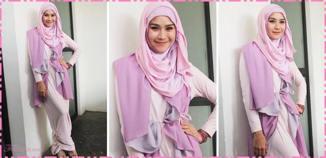 11 Busana Muslim Wanita ala Artis Model Baju Muslim Terbaru