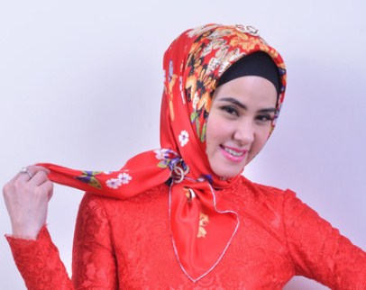 Model Hijab untuk Lebaran 3