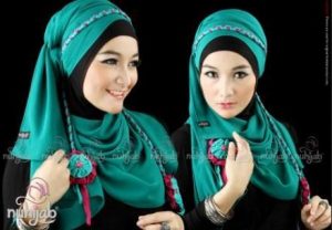 Model Hijab untuk Lebaran 5