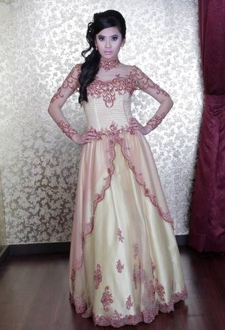 Membuat Gaun  Kebaya Muslimah Cantik  dan Dress Pesta