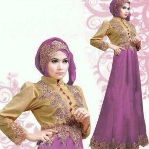 10 Contoh Model Desain Baju Muslim Brokat Terbaru 2021