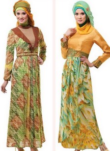 15 Model Baju  Gamis  Muslim Pesta  Terbaru 2019