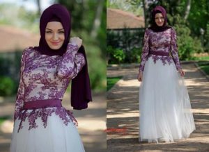 15 Model  Baju  Gamis Muslim  Pesta Terbaru 2022 