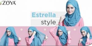 Kumpulan Cara Memakai Hijab Zoya untuk Tampil Stylish! 3 - Estrella Zoya Style
