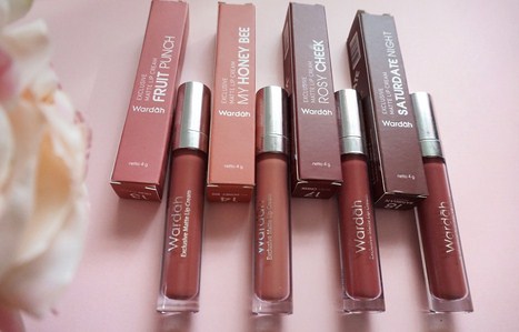 Produk Lipstik Matte Terbaru dan Laris 3 - Wardah Exclusive Lip Cream Terbaru